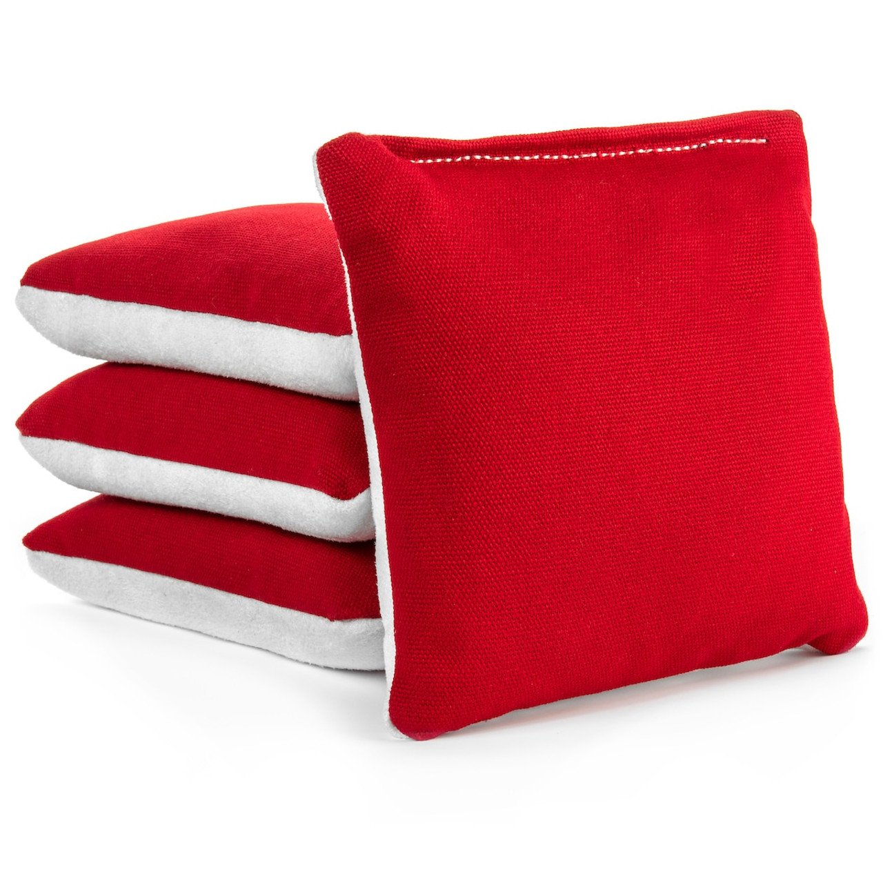 Rounded-Corner Canvas / Suede Bags