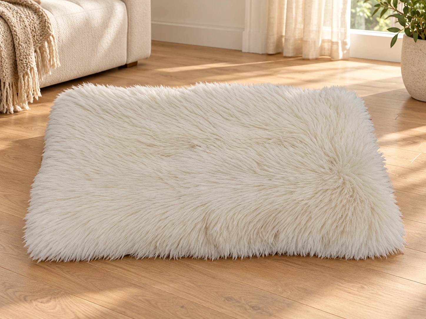 Thick Plush Cushion catalogue-based lifestyle visualization