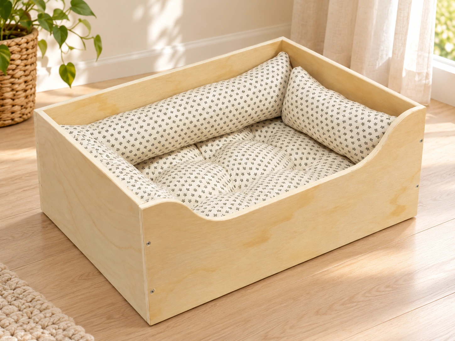floor cat bed / lifestyle visualization