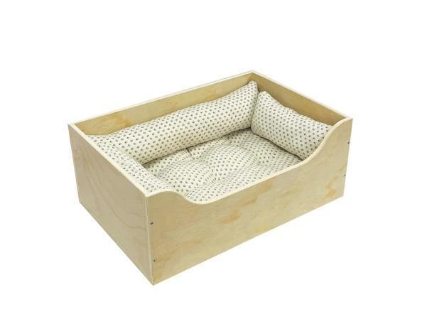 Wooden Floor Cat Bed