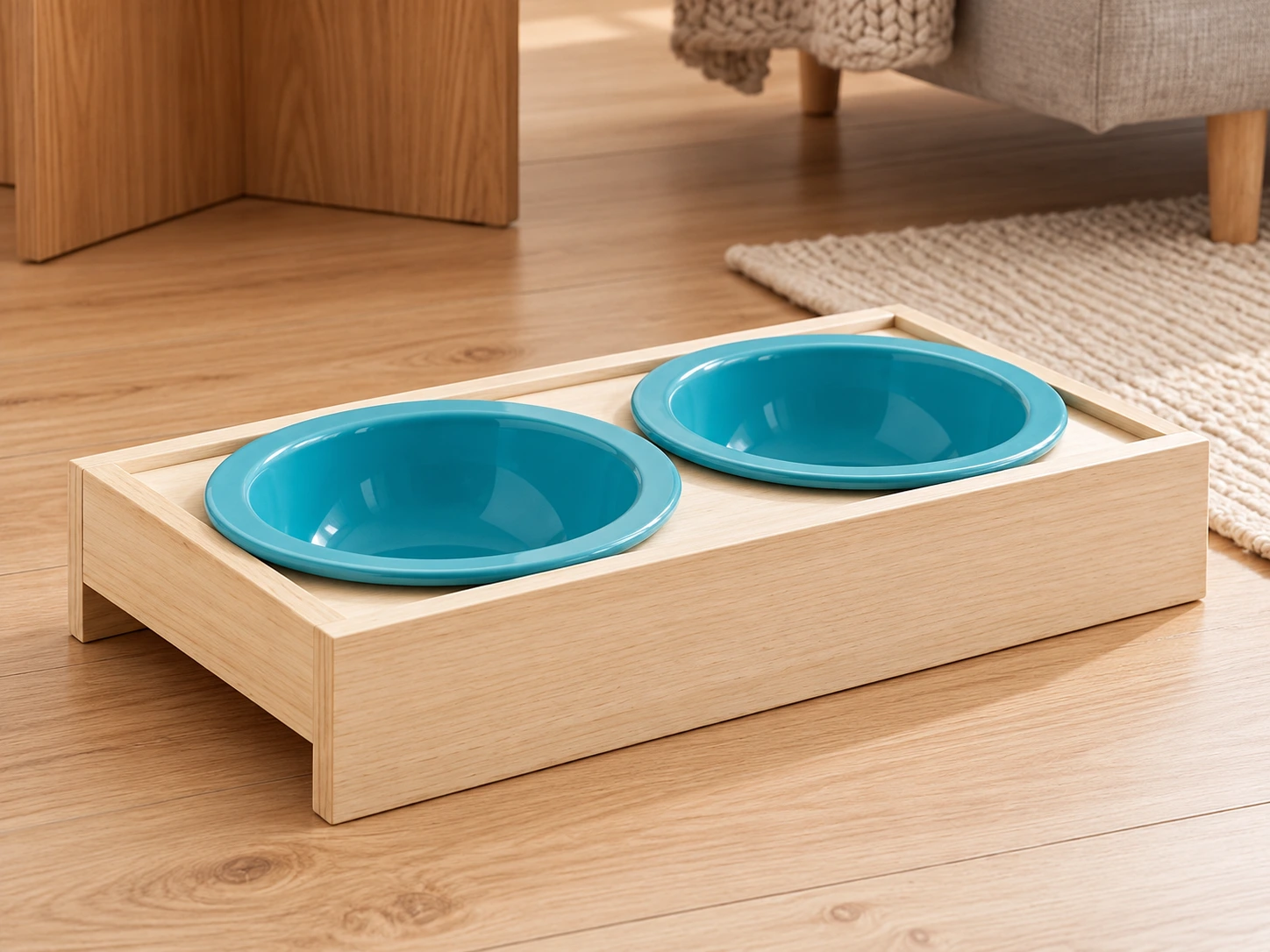 pet feeding bowls / lifestyle visualization