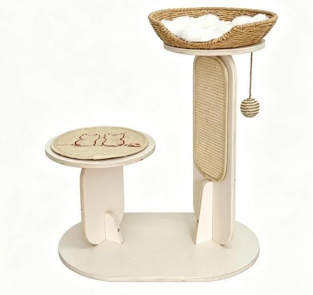 Two-Tree Cat Tree